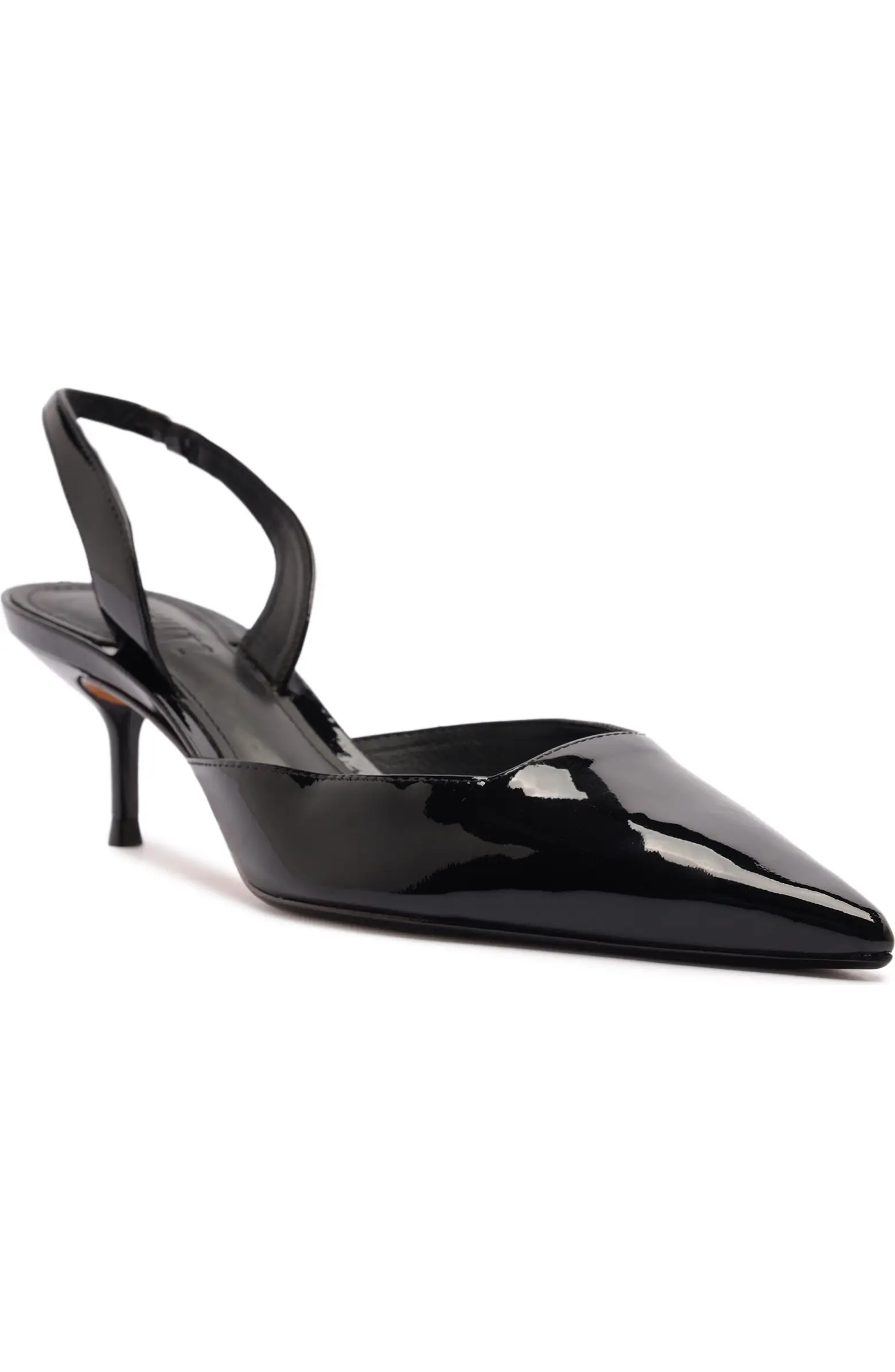 Paola Mid Slingback Pointed Toe Pump (Women) | Nordstrom