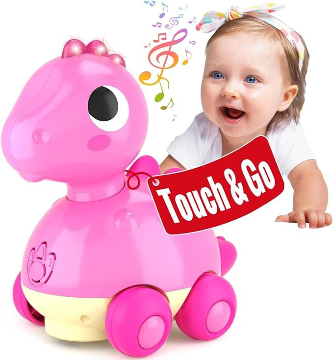 SunnyPal Baby Toys Touch & Go Month Old Baby Toys - Crawling Toys for Year Old Girl Birthday Gift... | Amazon (US)