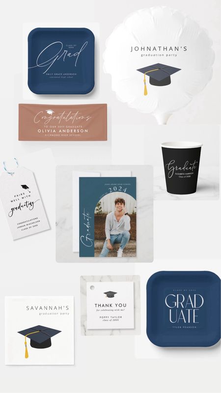 my go-to for CUSTOM PRINTABLE items - from invites to napkins, even custom beach towels for a girls trip! 🖤🎓🏷️

#LTKparties #LTKwedding #LTKfindsunder50