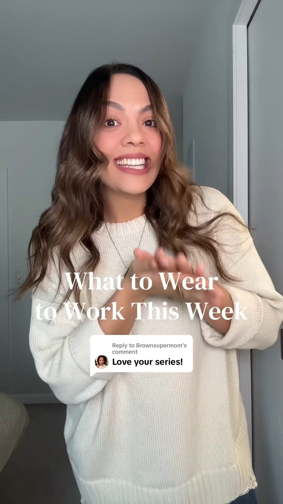 Here is what you can wear to work this week!

Monday:
-Tailored trousers, similar linked. 
-Gap 100% cotton crewneck sweater, I have a size large.
-Zara lace, trimmed cami in cream, I have a size large.
-Ganni leopard print tote bag. 
-Zara brown Mary Jane flats. 
-Banana Republic gold pendant necklace. 

Tuesday:
-Aritzia black pill-on trousers, I have a size medium. 
-Anthropologie plaid blouse. 
-Coach suede tote bag in brown. 
-Poppy Barley ballet flats in taupe. 

Wednesday:
-Cream knit midi dress, similar linked. 
-Reformation brown sides collarless jacket, I have a large. 
-Sam Edelman brown sided knee-high boots. I have the wide calf width. 

Thursday:
-Aritzia b black oversize blazer, I have a size 10.
-Aritzia white T-shirt, I have a size small.
-Zara plaid midi skirt, I have a size large.
-Poppy Barley black leather knee-high boots, I have calf width three.
-Aritzia black belt.
-Madewell black leather tote bag.

Friday:
-Pink Poplin button up shirt, similar linked.
-Madewell, black jeans, I have a size 29.
-Black kitten heels, similar linked. 



#LTKstyletip #LTKcanada #LTKworkwear