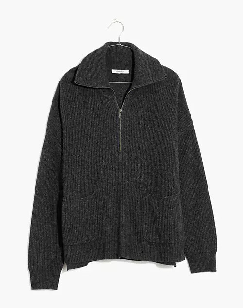 Glenbrook Half-Zip Pullover Sweater | Madewell