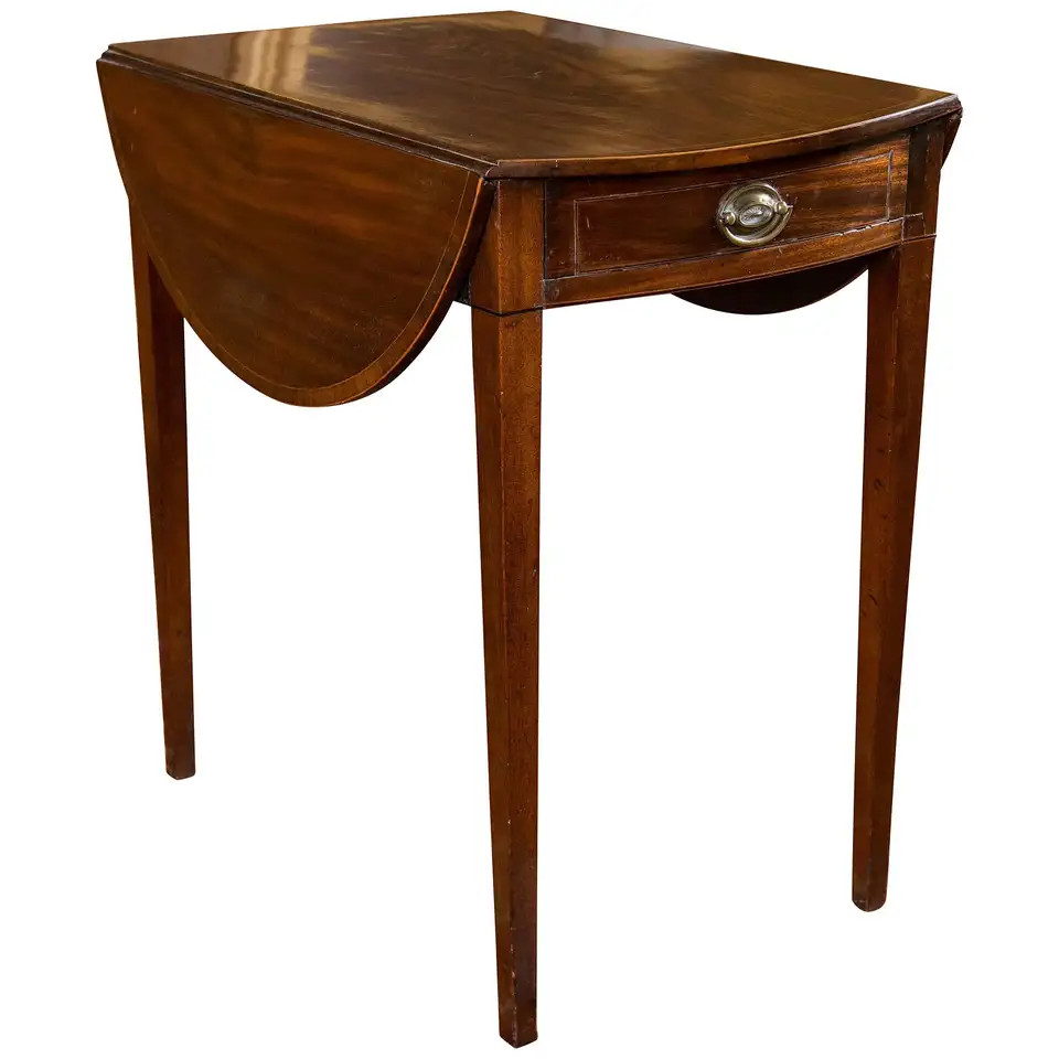 Mahogany Pembroke Table | 1stDibs