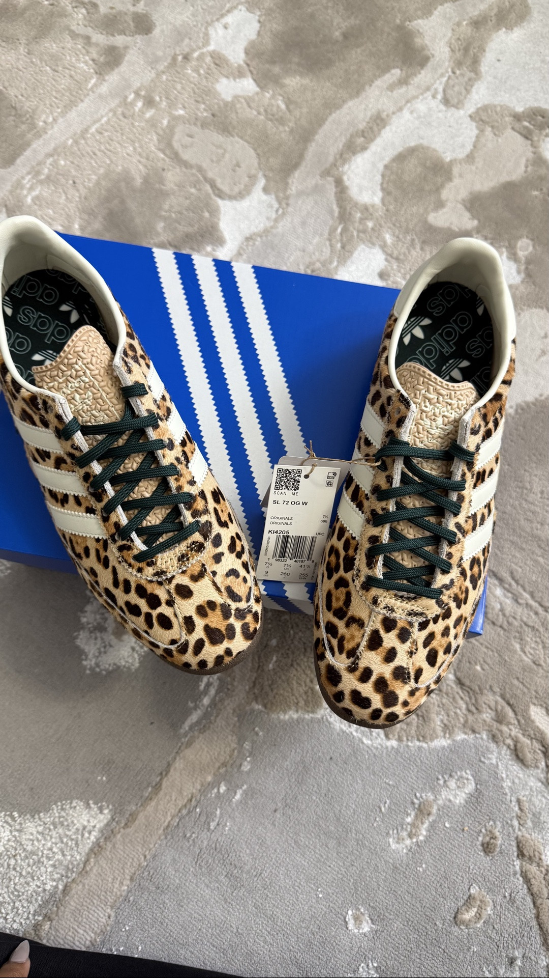 Fun @adidas sneakers. Runs 1/2 size large FYI.