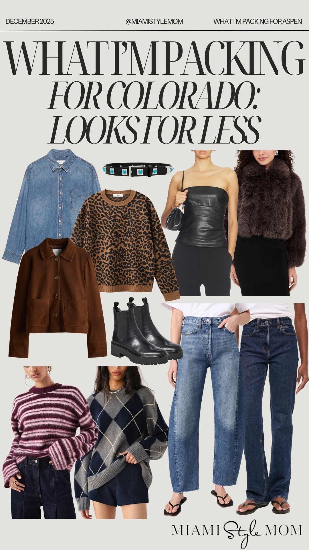 Looks for less of what I’m packing for Aspen!


Women’s fashion, winter fashion, winter style, winter outfits, winter outfit inspo, winter ootd, holiday fashion, holiday style, holiday outfits, what to wear for, Colorado, aspen, aspen outfits, Colorado outfits, snow outfits 




#LTKHoliday #LTKOver40 #LTKootd