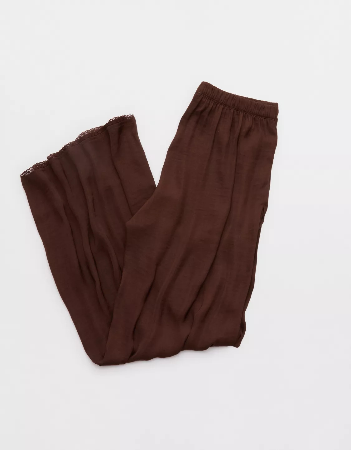 Aerie Satin Trouser PJ | Aerie