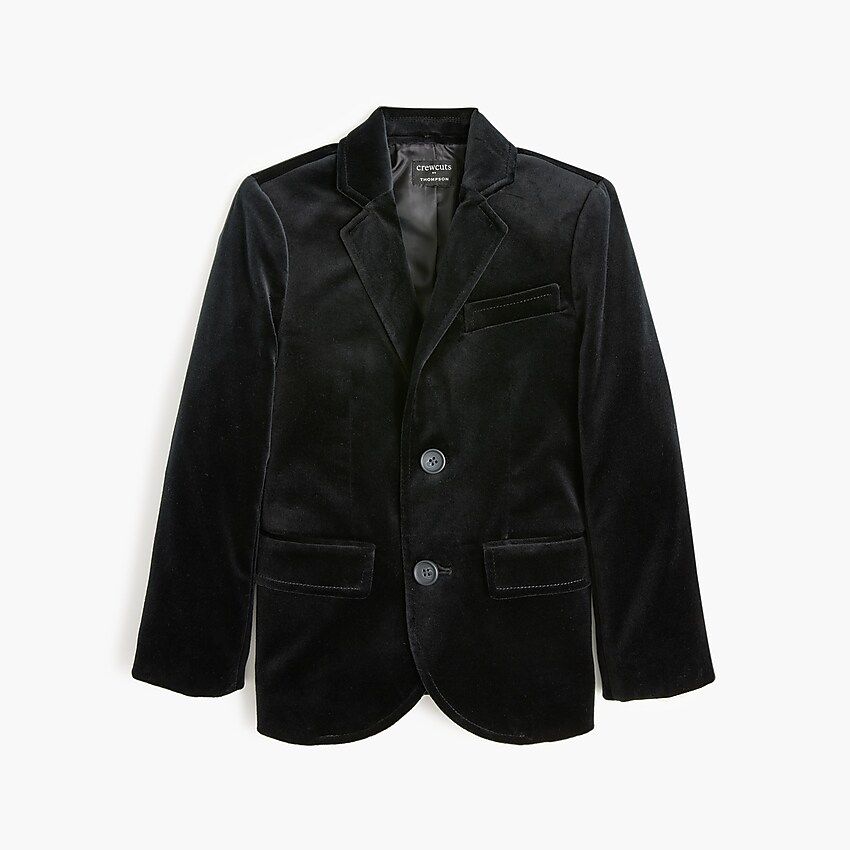 Boys' velvet blazer | J.Crew Factory