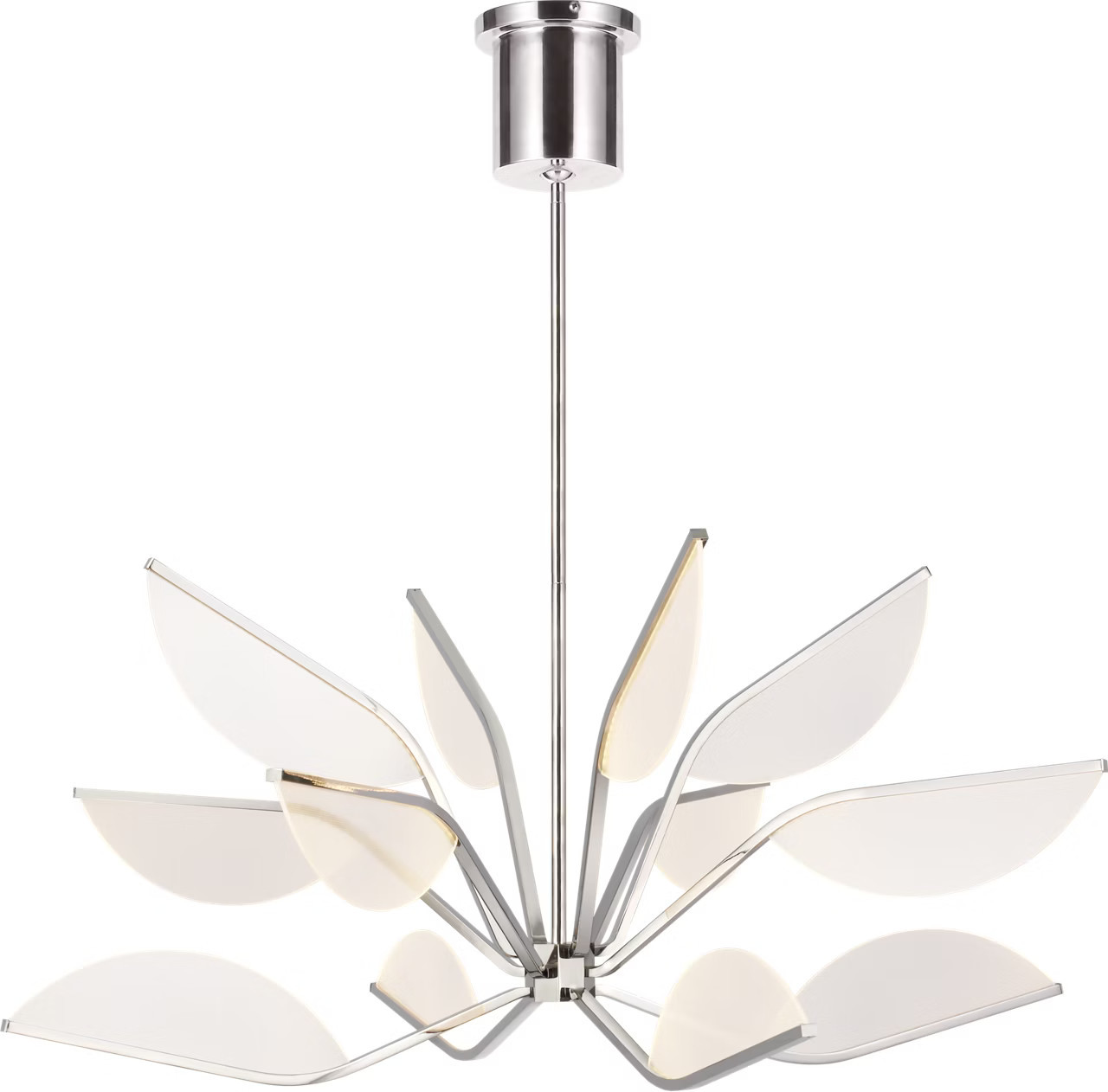 Belterra 38 Chandelier 38" Diameter Polished Nickel LED 90 CRI 3000K 120VVisual Comfort | Visual Comfort