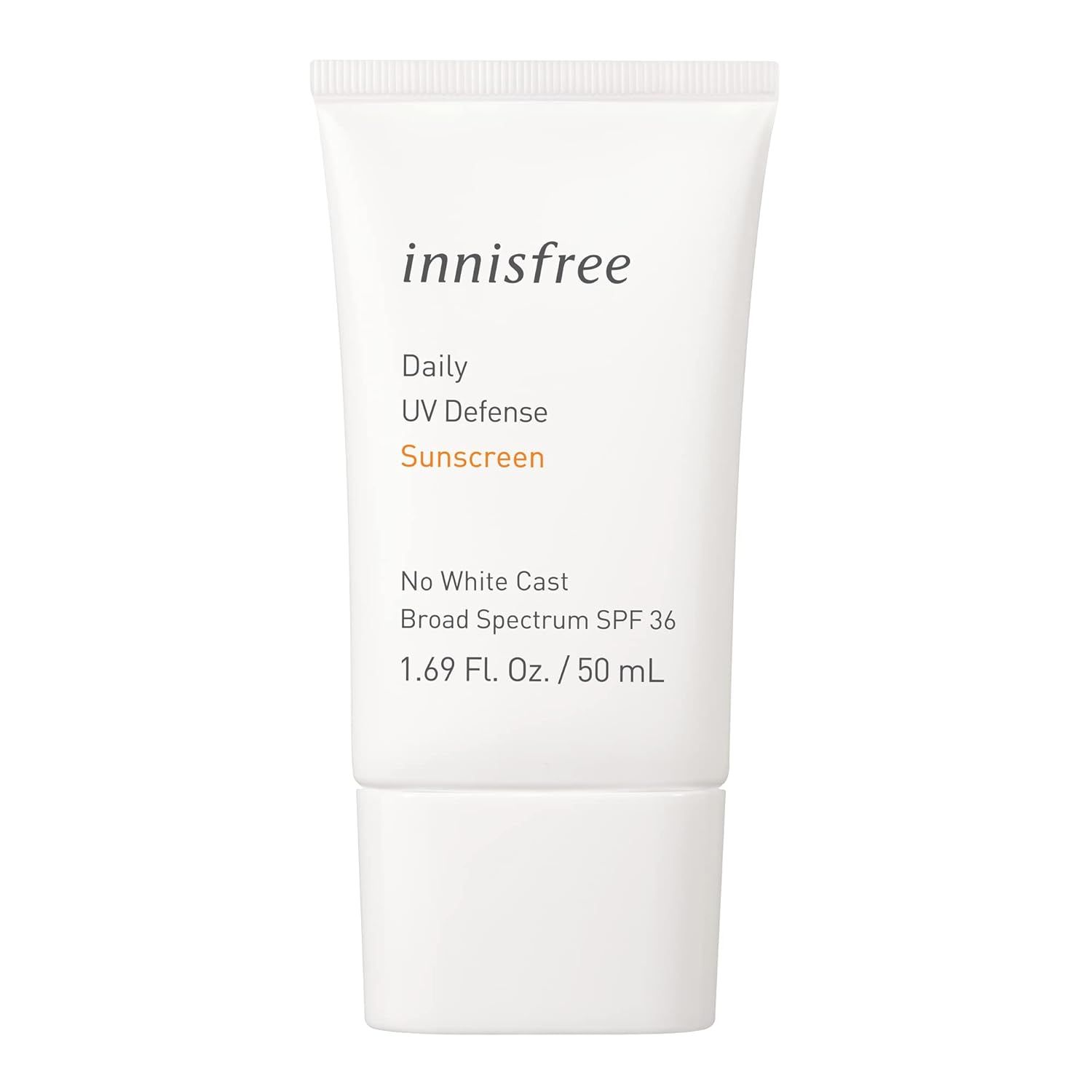 Innisfree Daily UV Defense Broad Spectrum SPF 36 invisible sunscreen: Hydrating, Soothing, No whi... | Amazon (US)