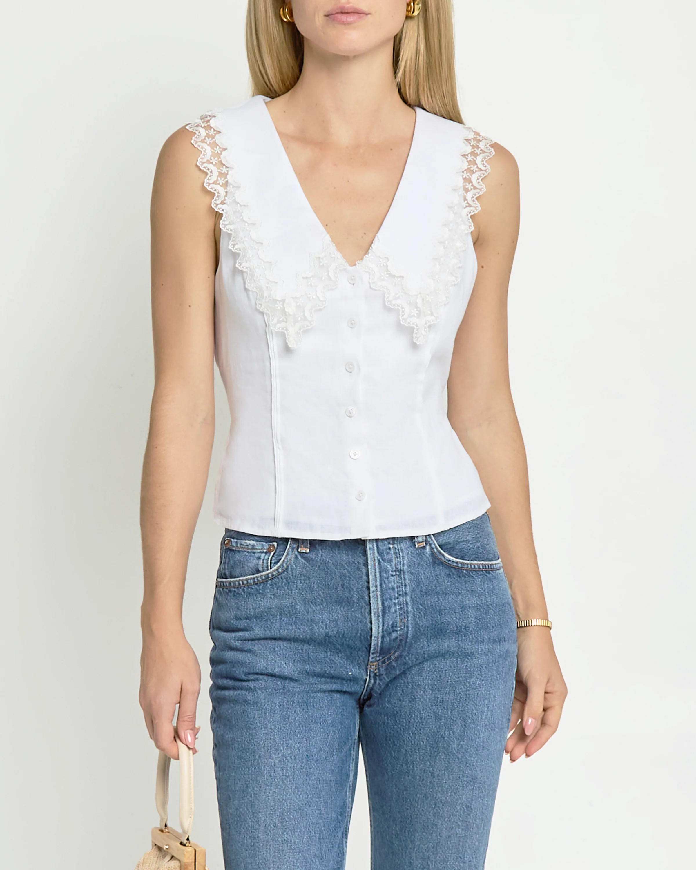 Rosalind Linen Top | Few Moda