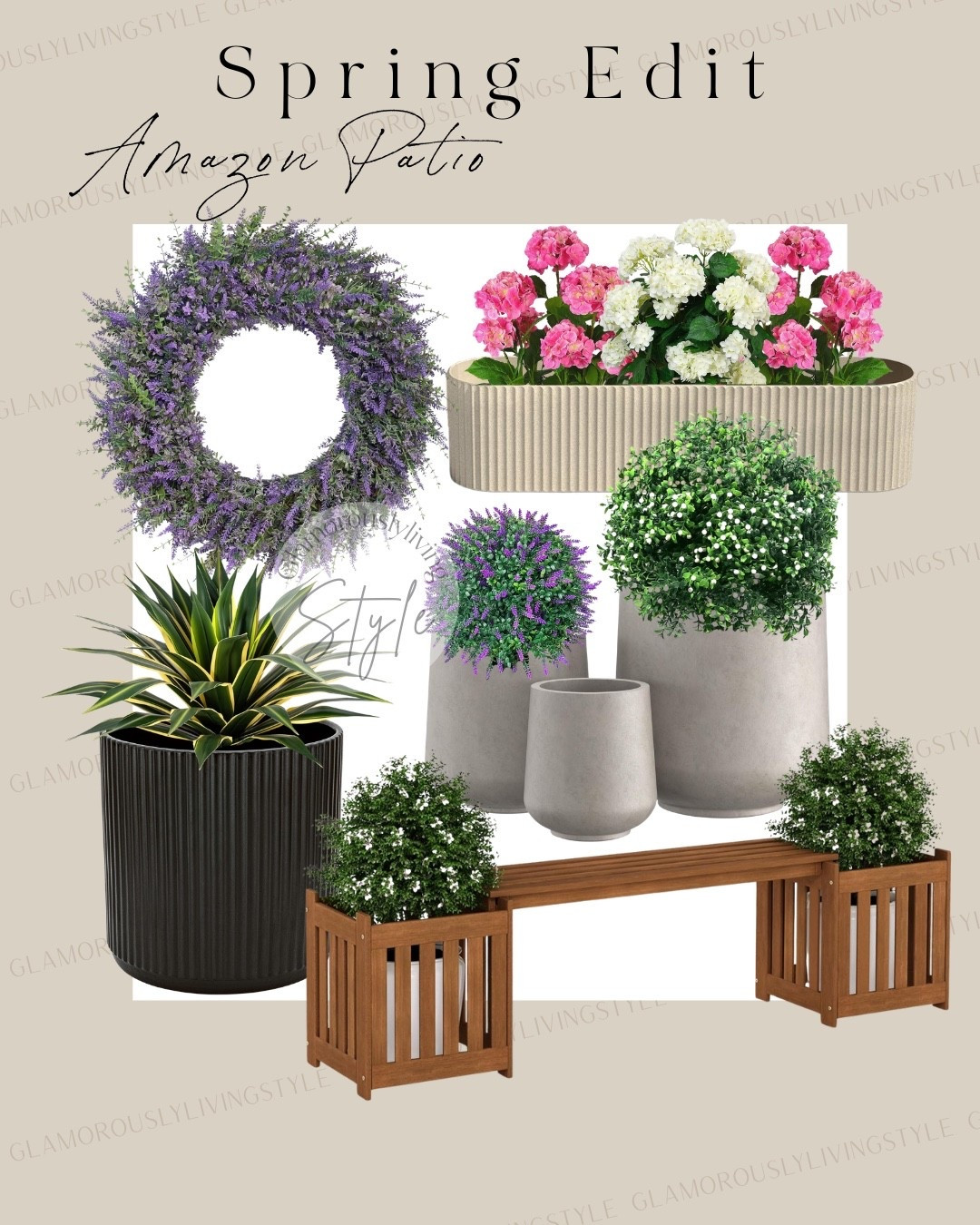 Spring home finds for your space 🫶😍



Spring home | outdoor patio decor | outdoor furniture | patio seating | boxwood plants | outdoor artificial plants| home Reno | home makeover | apartment patio | patio balcony | small spaces | outdoor hosting | porch spring decor 

#LTKHome