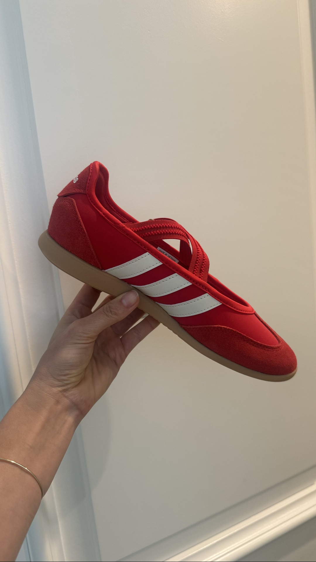 Obsessed with these red Adidas sneakers in a Mary Jane style—such a chic twist on a classic sporty sneaker ❤️ The perfect statement shoe to add a pop of color to your everyday outfits. Found them on sale!

#LTKTravel #LTKootd #LTKdayinmylife