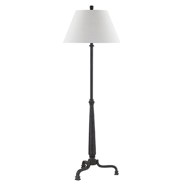 French Farmhouse Tripod Base Floor Lamp | Antique Farm House
