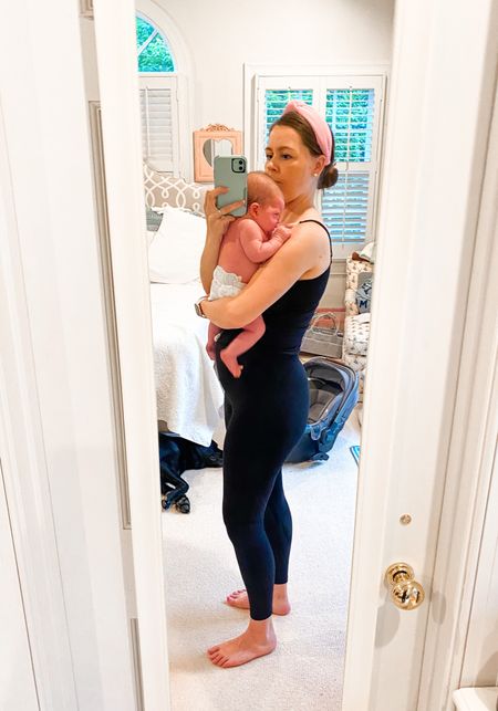 Daily postpartum fit! My favorite nursing tanks and dupe leggings for the Lululemon aligns! 

Postpartum outfit. Loungewear. Maternity. Knot headband. Nursing friendly. Breastfeeding. 

#LTKbump #LTKfit #LTKbaby