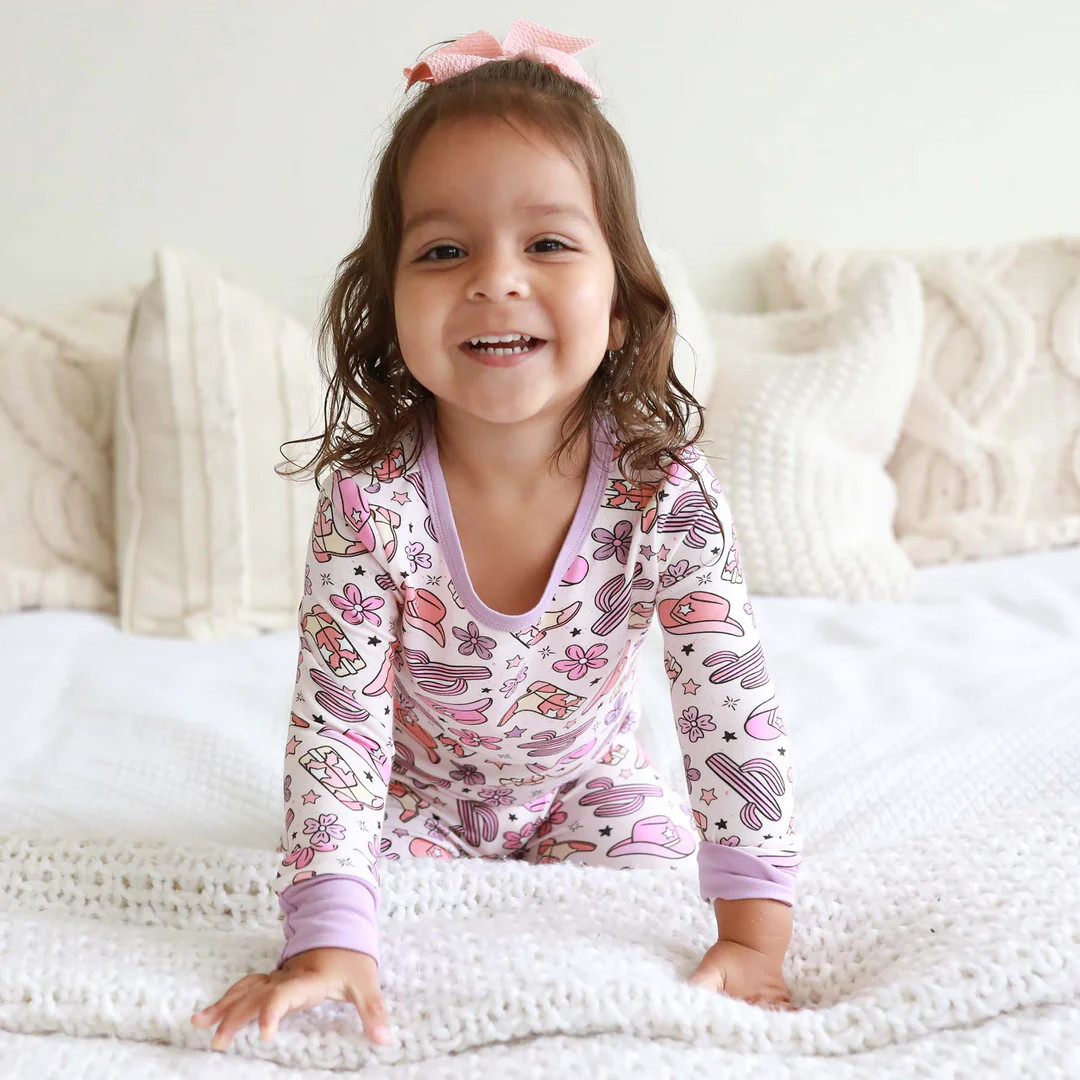 Buckaroo Cowgirl Two Piece Pajama Set | Caden Lane