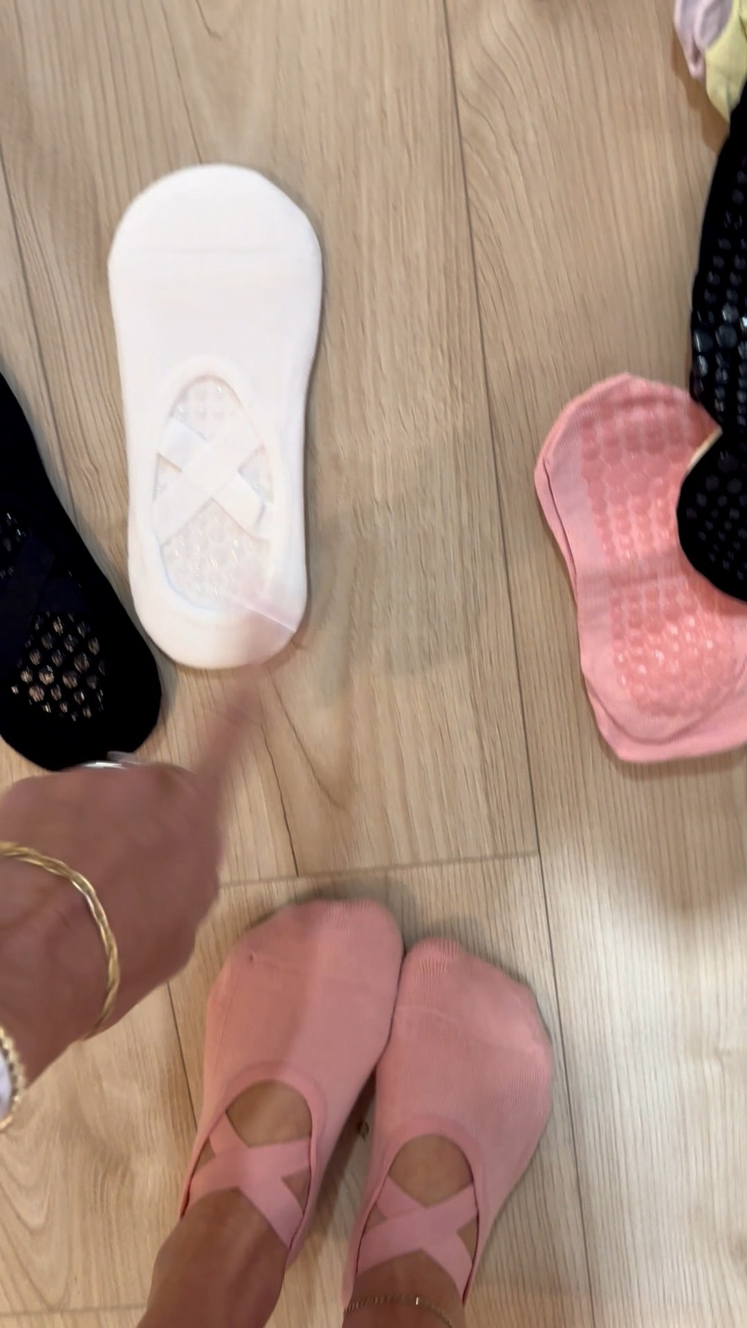 Pilates. Pure barre. Gym fit. Active wear. Grip socks  

#LTKSaleAlert #LTKfitnessgoals #LTKootd