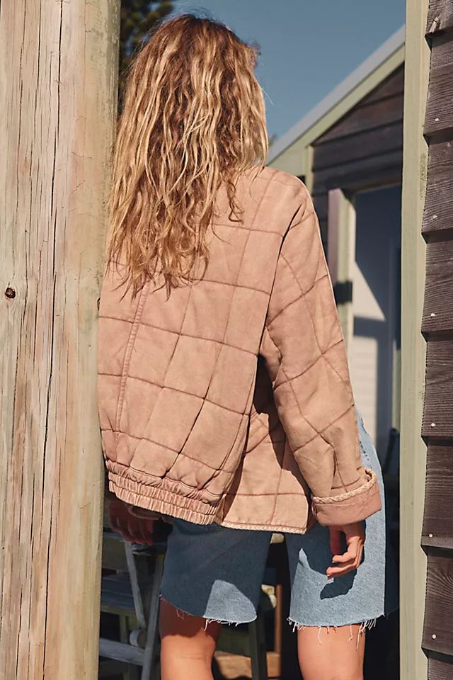 Dolman Quilted Knit Jacket | Free People (Global - UK&FR Excluded)