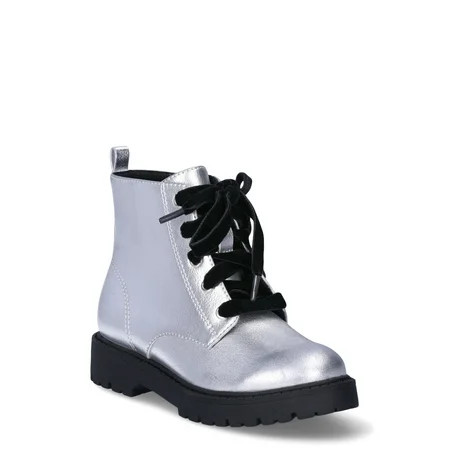Wonder Nation Toddler Girls Combat Boot | Walmart (US)