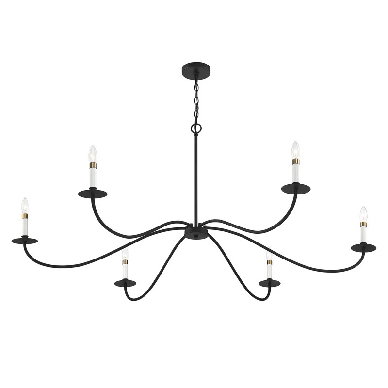 Aliaa 6 - Light Dimmable Classic / Traditional Chandelier | Wayfair North America