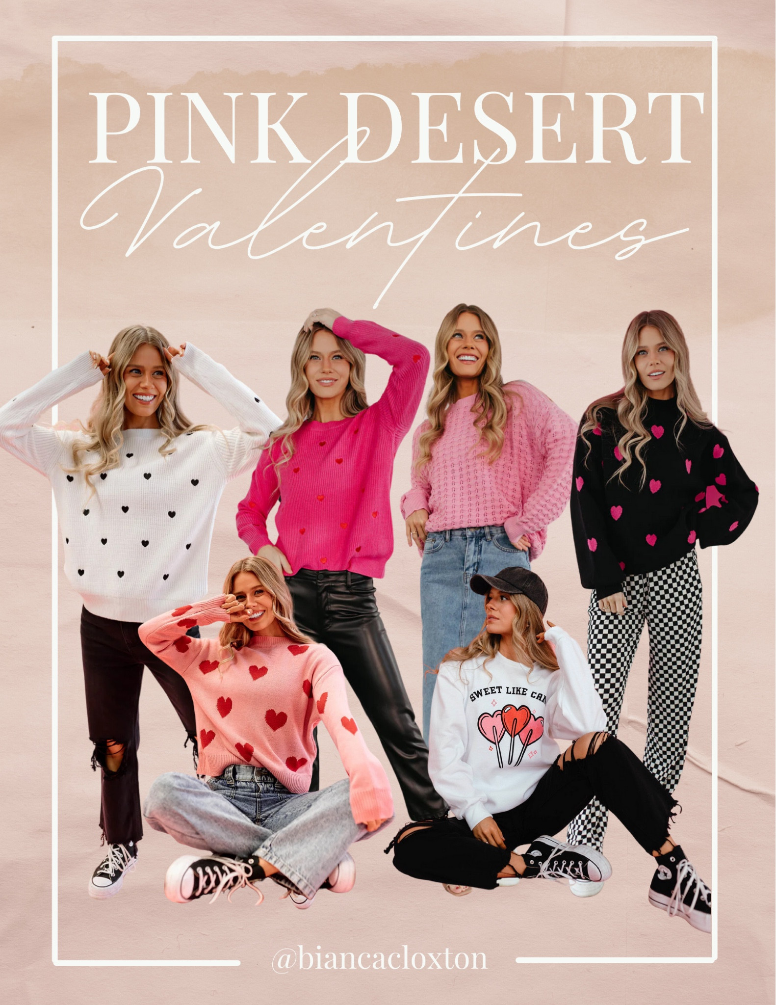 Valentines Styles || Pink Desert Boutique 

Valentines, Valentine’s Day, hearts, sweater, sweatshirt, love, graphic, embroidered 

#LTKmidsize #LTKstyletip #LTKMostLoved