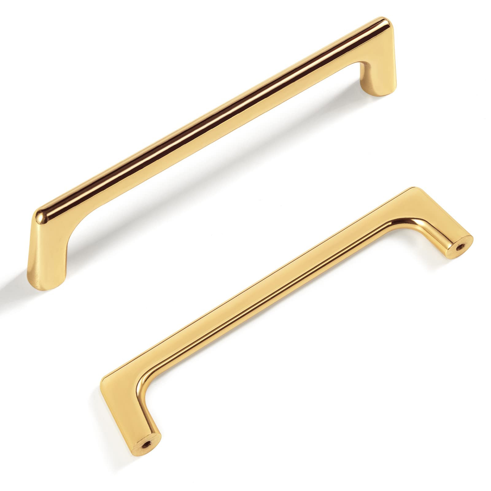 Shining Golden Cabinet Pull Modern Minimalist Style Cabinet Handle Drawer Handle Wardrobe Cabinet... | Amazon (US)