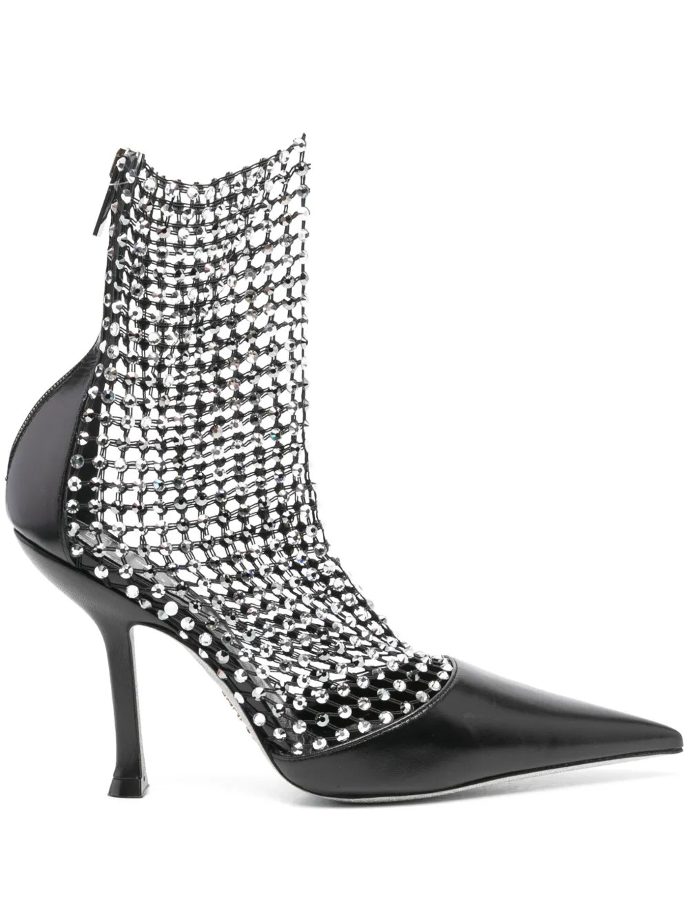 René Caovilla 100mm Crystal Embellished Pumps - Farfetch | Farfetch Global