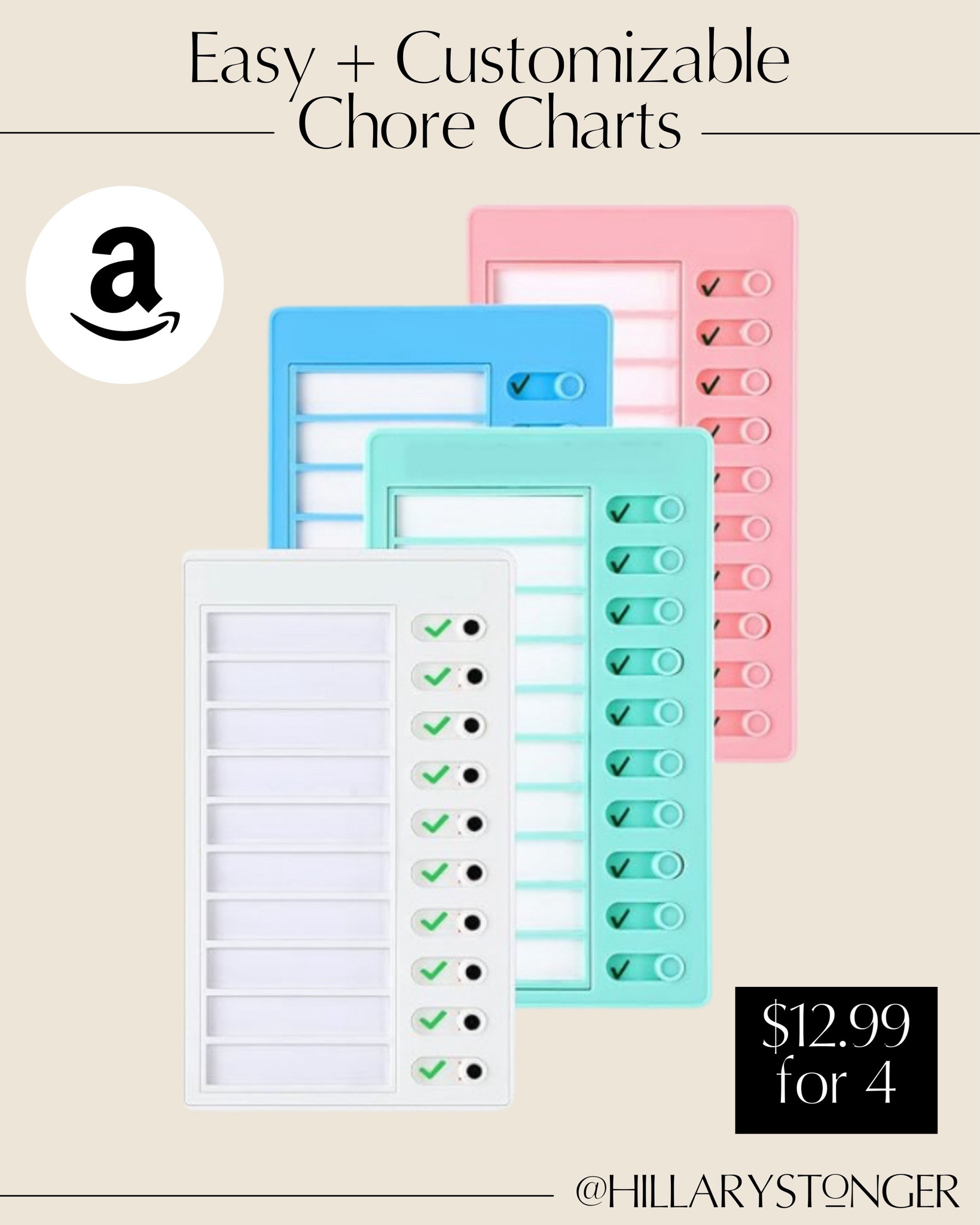 We’ve been loving these customizable, easy to change chore and responsibility charts from #AmazonPrime! The girls love clicking off their tasks and it’ll be easy for me to swap out the sheet of responsibilities once we get #BackToSchool. Win-win!

#LTKFamily #LTKHome #LTKFindsUnder100