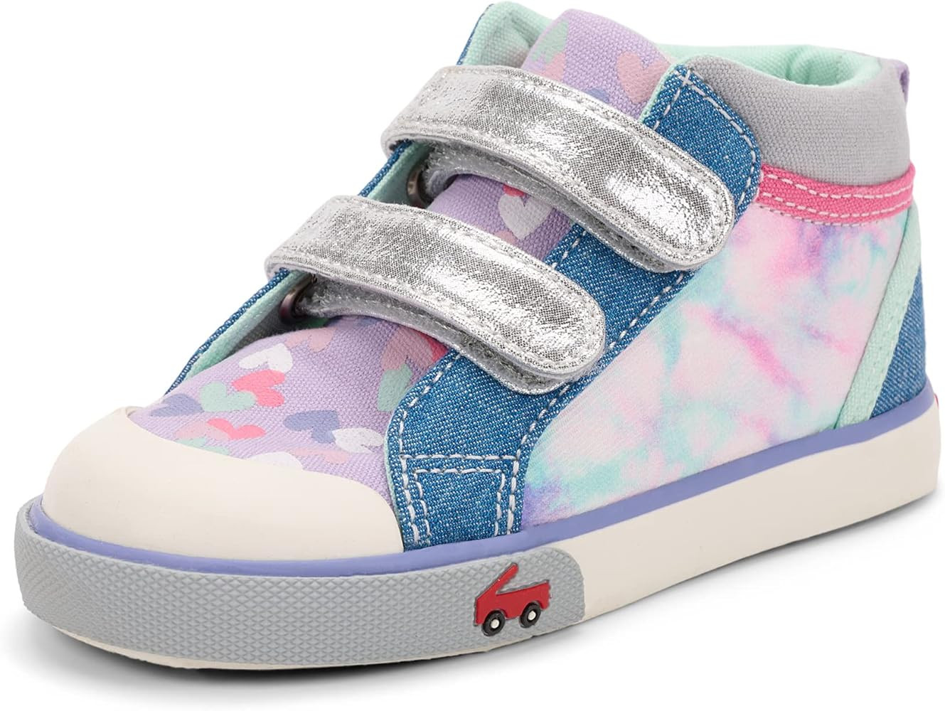See Kai Run, Girl\u2019s Kya High-Top Casual Sneaker for Toddlers and Kids | Amazon (US)
