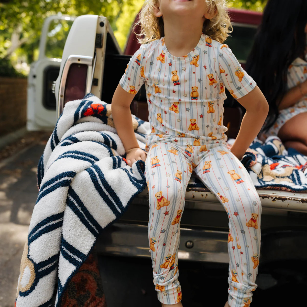 Teddy Kids Bamboo Pajama Set | Staykation | Staykation