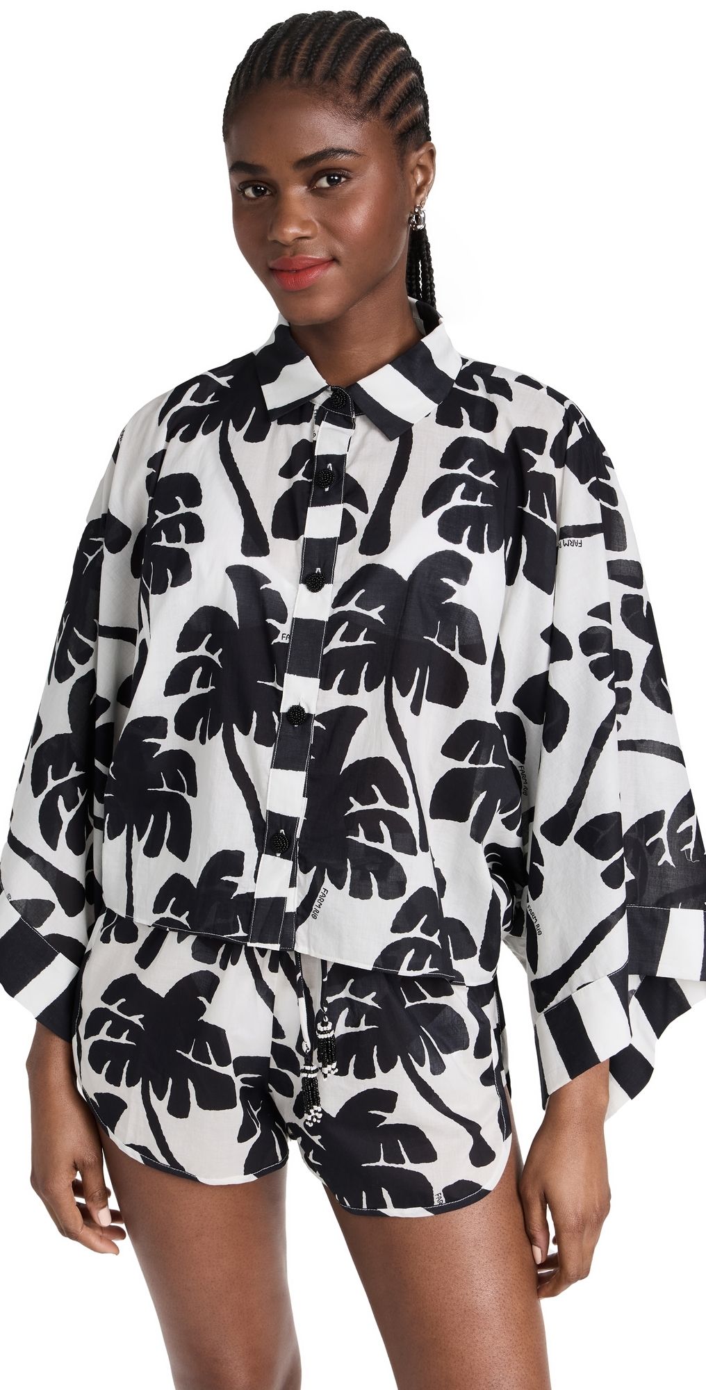 FARM Rio Coconut Kimono Shirt | Shopbop | Shopbop
