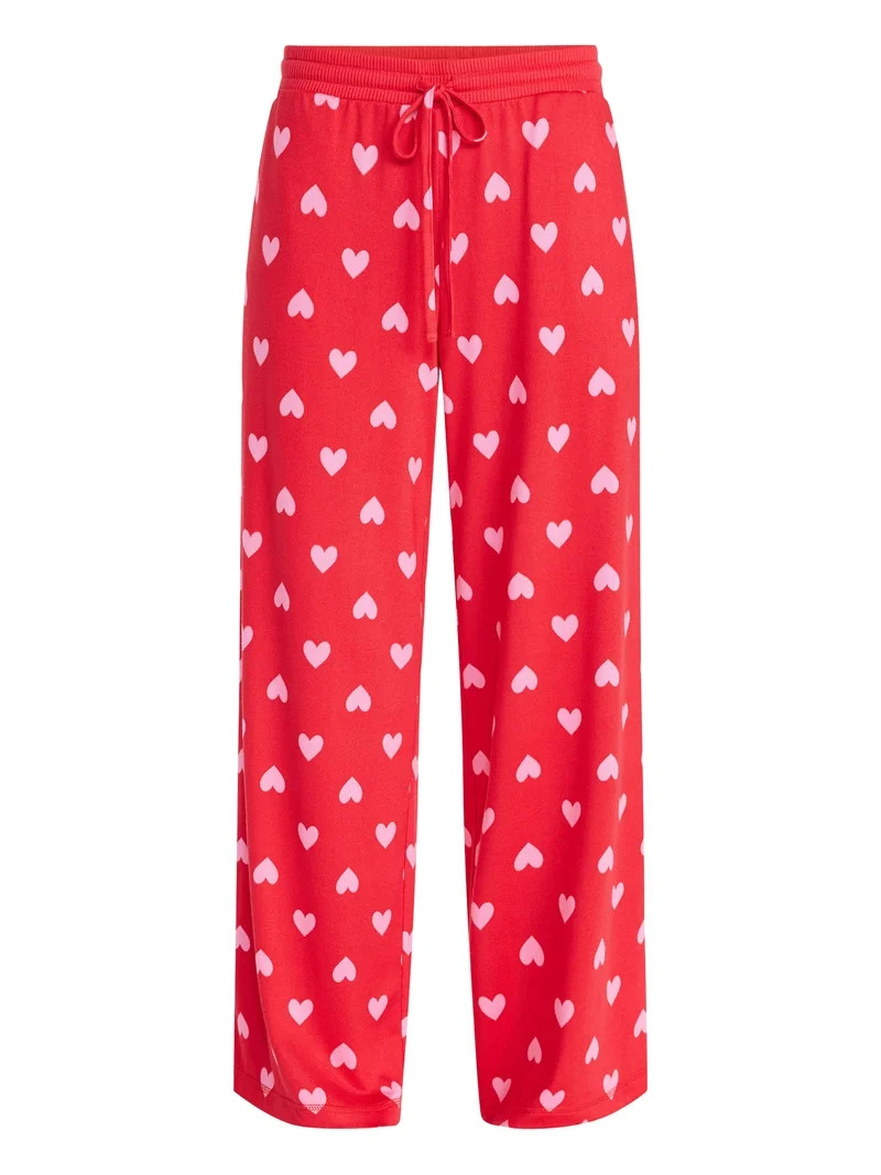 Joyspun Women's Cozy Lounge Collection Hacci Knit Sleep Pants, 29.5'' Inseam, Sizes XS-3X | Walmart (US)