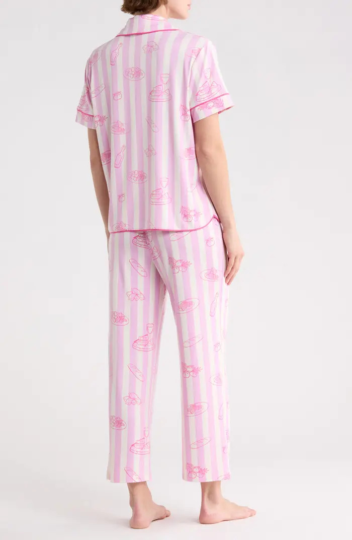 Quiet Night Crop Pajamas | Nordstrom Rack