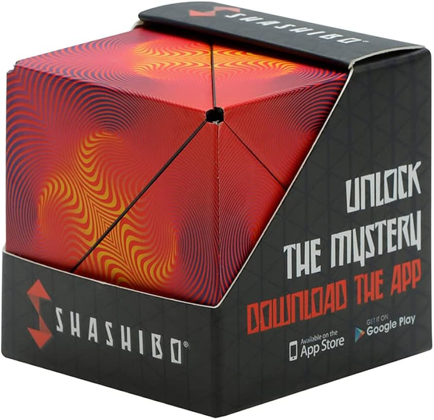 SHASHIBO Shape Shifting Box - Award-Winning, Patented Fidget Cube w/ 36 Rare Earth Magnets - Tran... | Amazon (US)