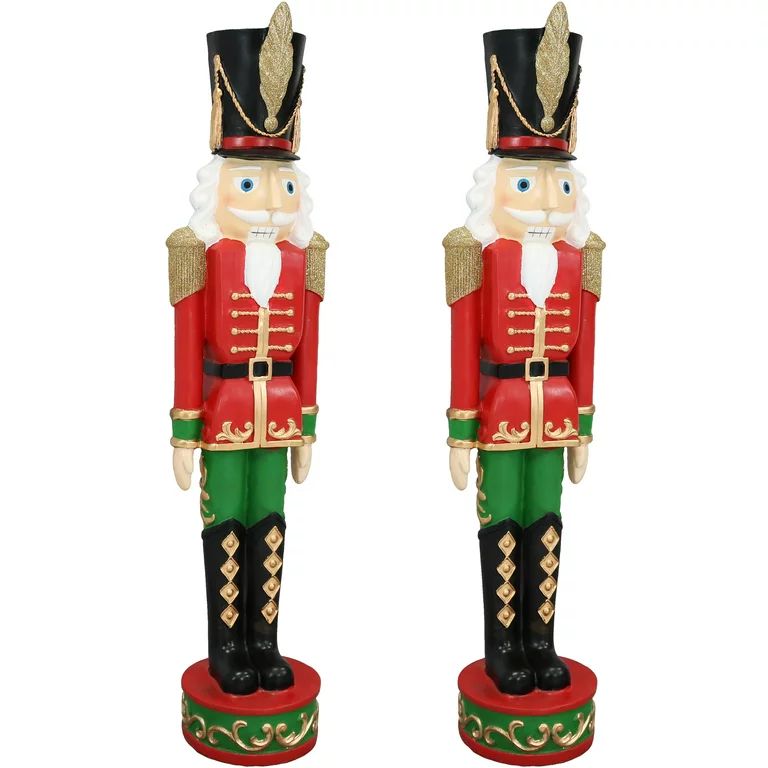 Sunnydaze Indoor/Outdoor Porch or Living Room Polyresin Kristoff the Nutcracker Solider Christmas... | Walmart (US)