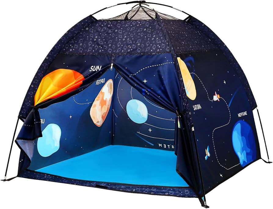 Kids Play Tent Lucky Castle Playhouse for Boys and Girls Easy Fun Dome Tent Camping Playground Po... | Amazon (US)