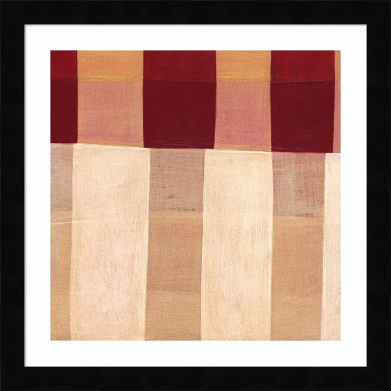 Broken Stripes 1 by Laura Nugent | AllModern