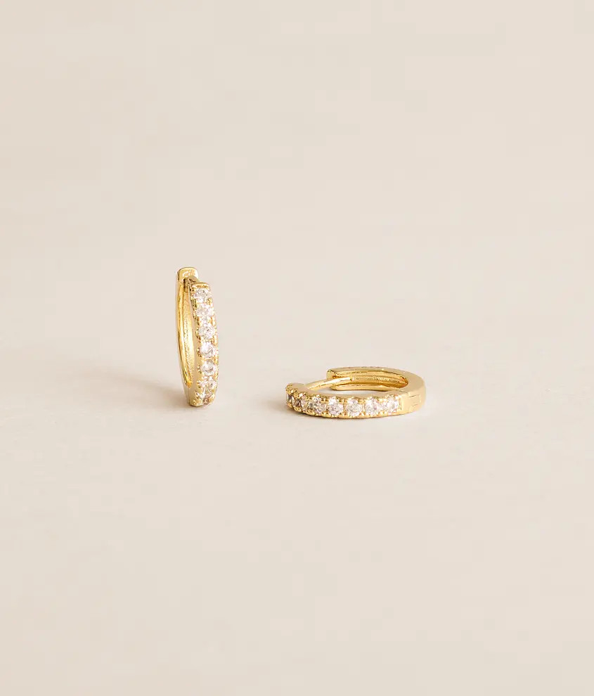 Pave Huggie Earring | Buckle