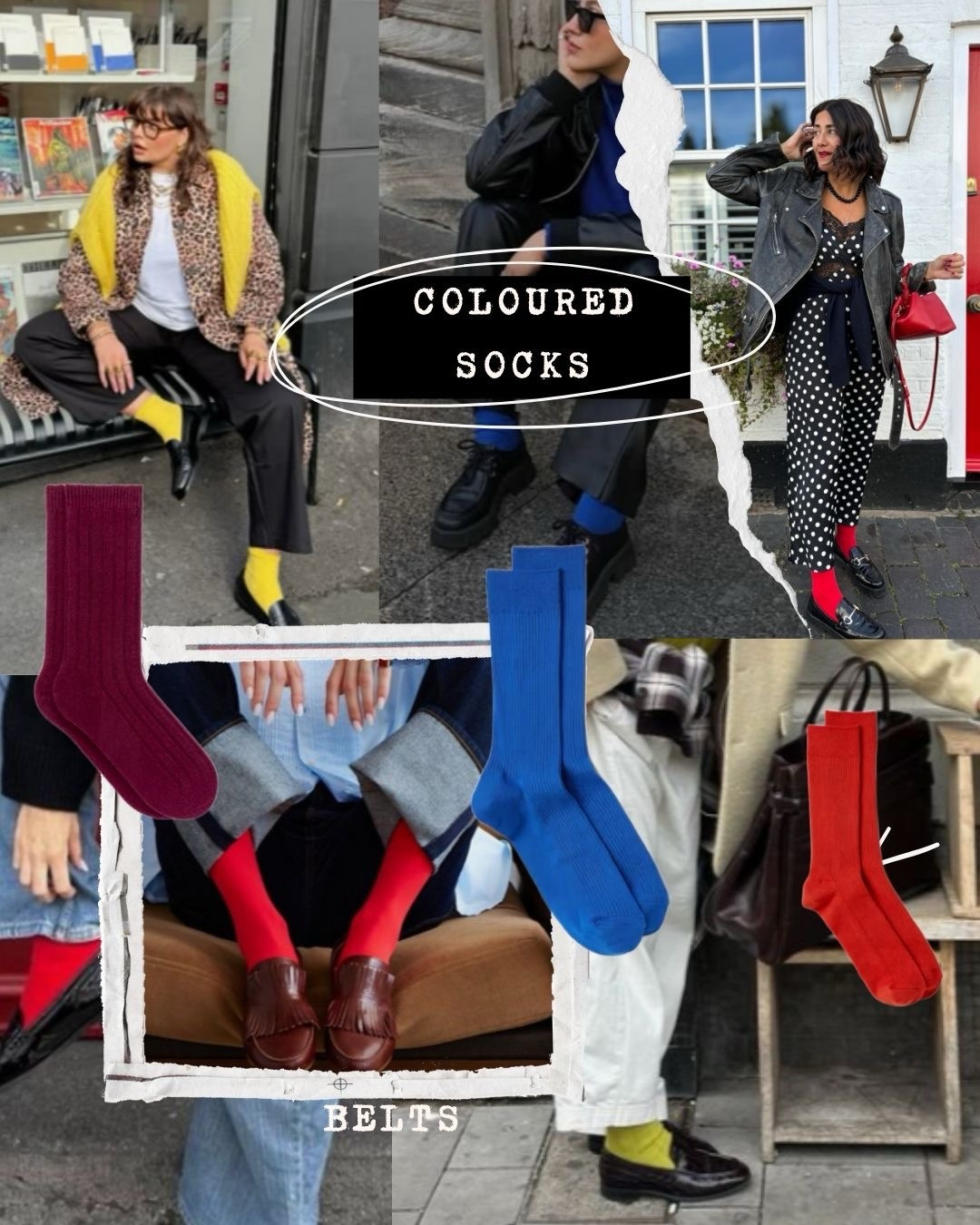 Coloured socks instantly elevate your look. Pops of colour to give your outfit personality.

#LTKuk