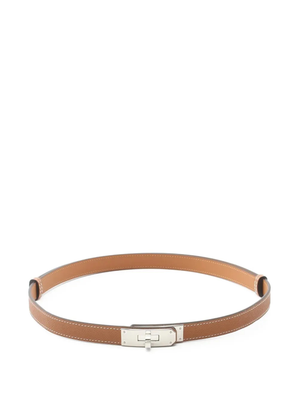 Hermès Pre-Owned 2024 Kelly Belt | Brown | FARFETCH SG | Farfetch Global