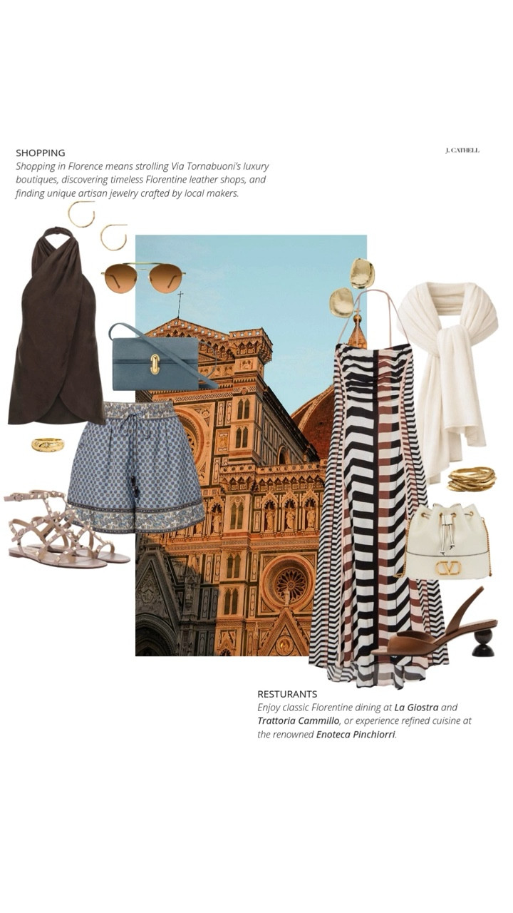 Italy, beautifully done 🇮🇹✨

If Italy is on your travel list, this 7-day itinerary through Rome, Florence, and the Tuscan countryside is the route I recommend again and again. It blends iconic history, incredible art and fashion, and vineyard-covered landscapes — all paced in a way that lets you actually enjoy it.

Think long lunches, sunset walks, beautiful hotels, and unforgettable wine. It’s Italy experienced slowly and intentionally — whether it’s your first trip or your fifth.

Sharing the looks I’d pack for this itinerary — polished travel sets, chic walking shoes for cobblestone streets, breezy dresses for Tuscany, and effortless pieces for evenings out. Save for future travel plans and tap to shop. ✨#ItalyTravel #RomeStyle #FlorenceStyle #TuscanStyle #TravelWardrobe #EuroSummer #LTKFinds 

 

#LTKTravel #LTKootd #LTKOver40 #LTKTravel