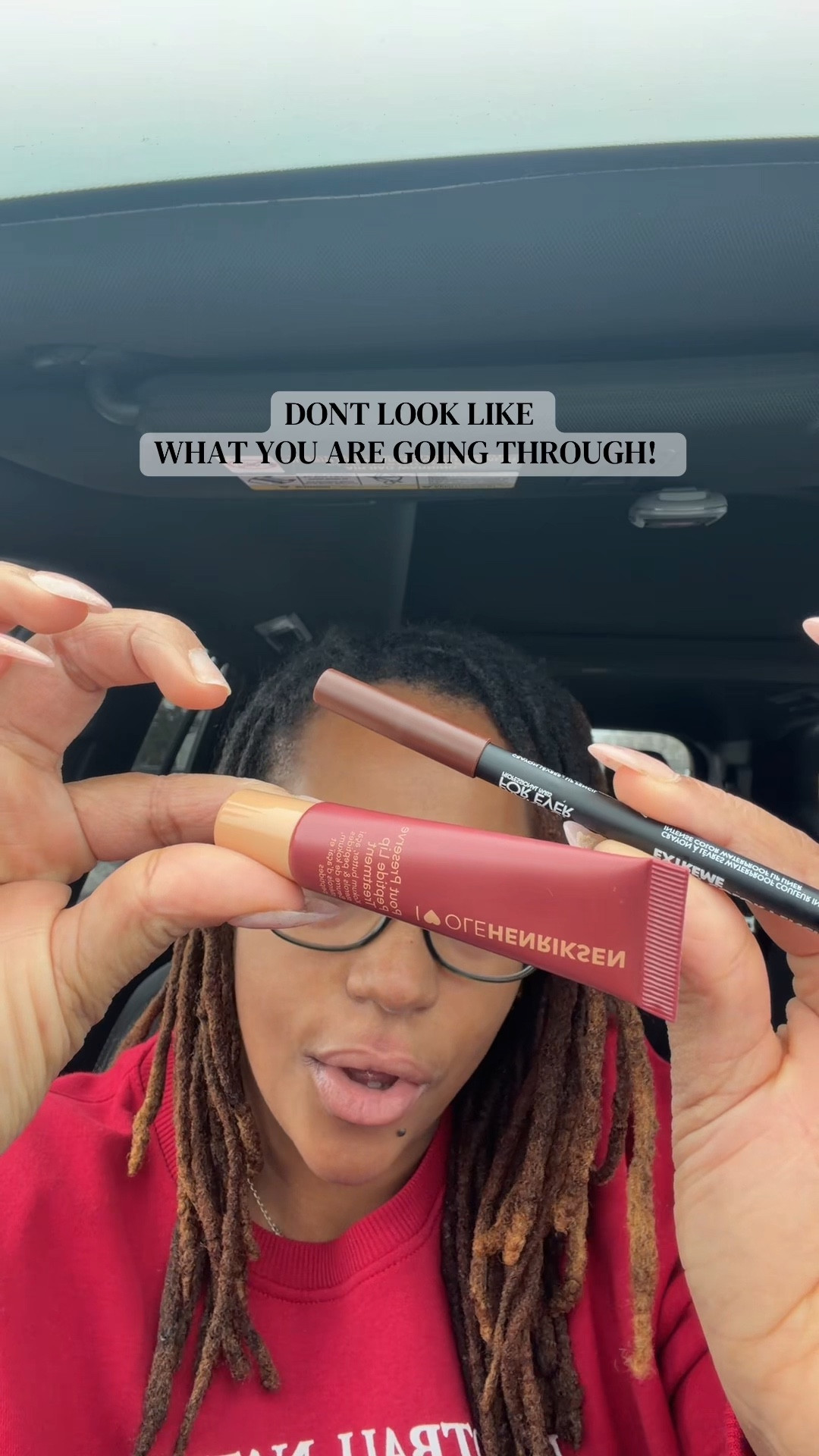 I’m always going to throw on a good lip combo even when I’m feeling bad  

#LTKdayinmylife #LTKBeauty