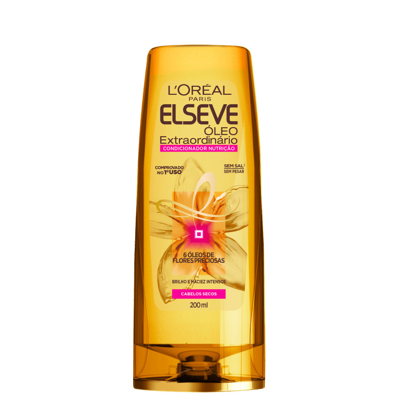 Elseve L'Oréal Óleo Extraordinário
        
              - Condicionador 200ml | Beleza Na Web (BR)
