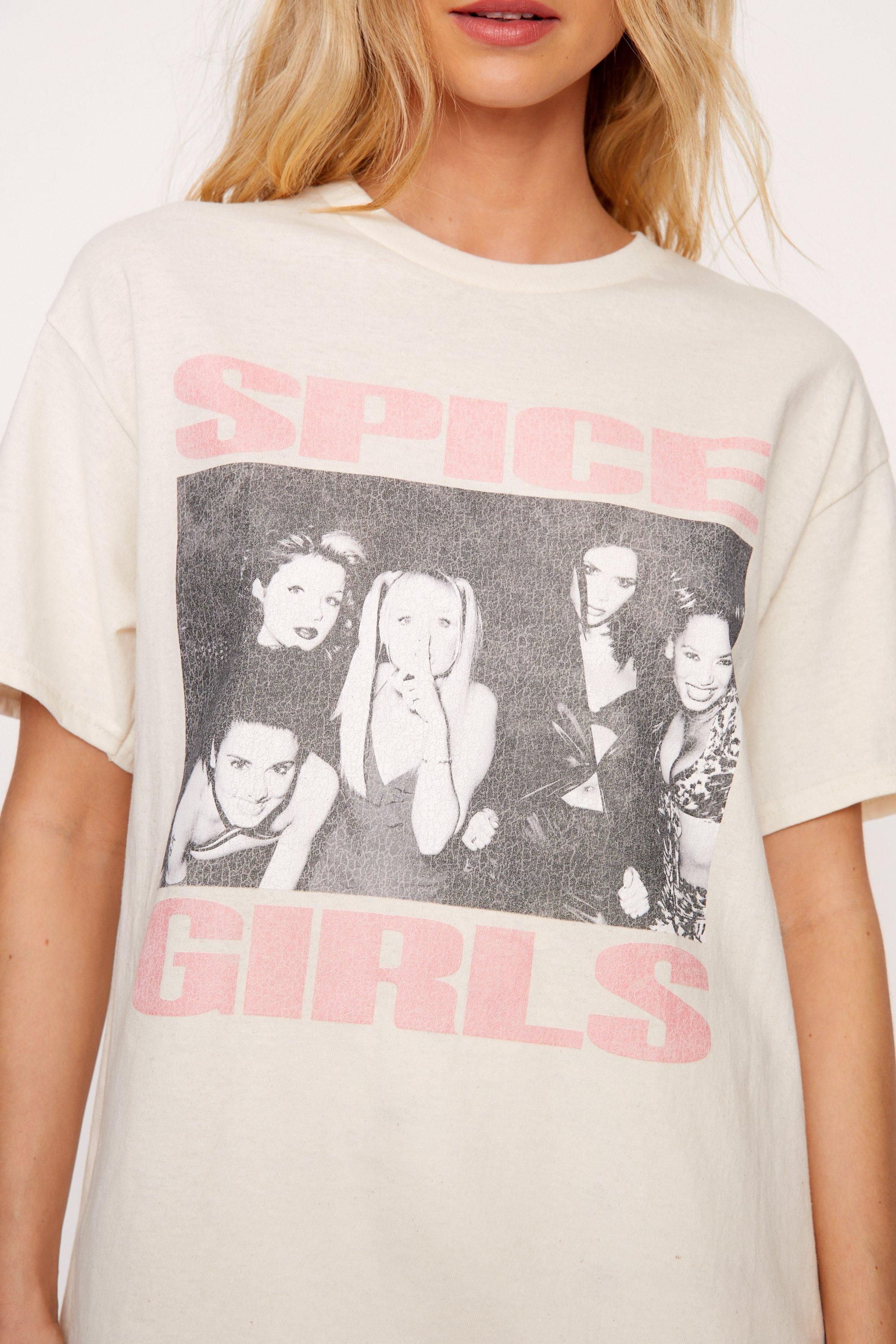 Spice Girls Oversized Graphic Band T-Shirt | Nasty Gal US