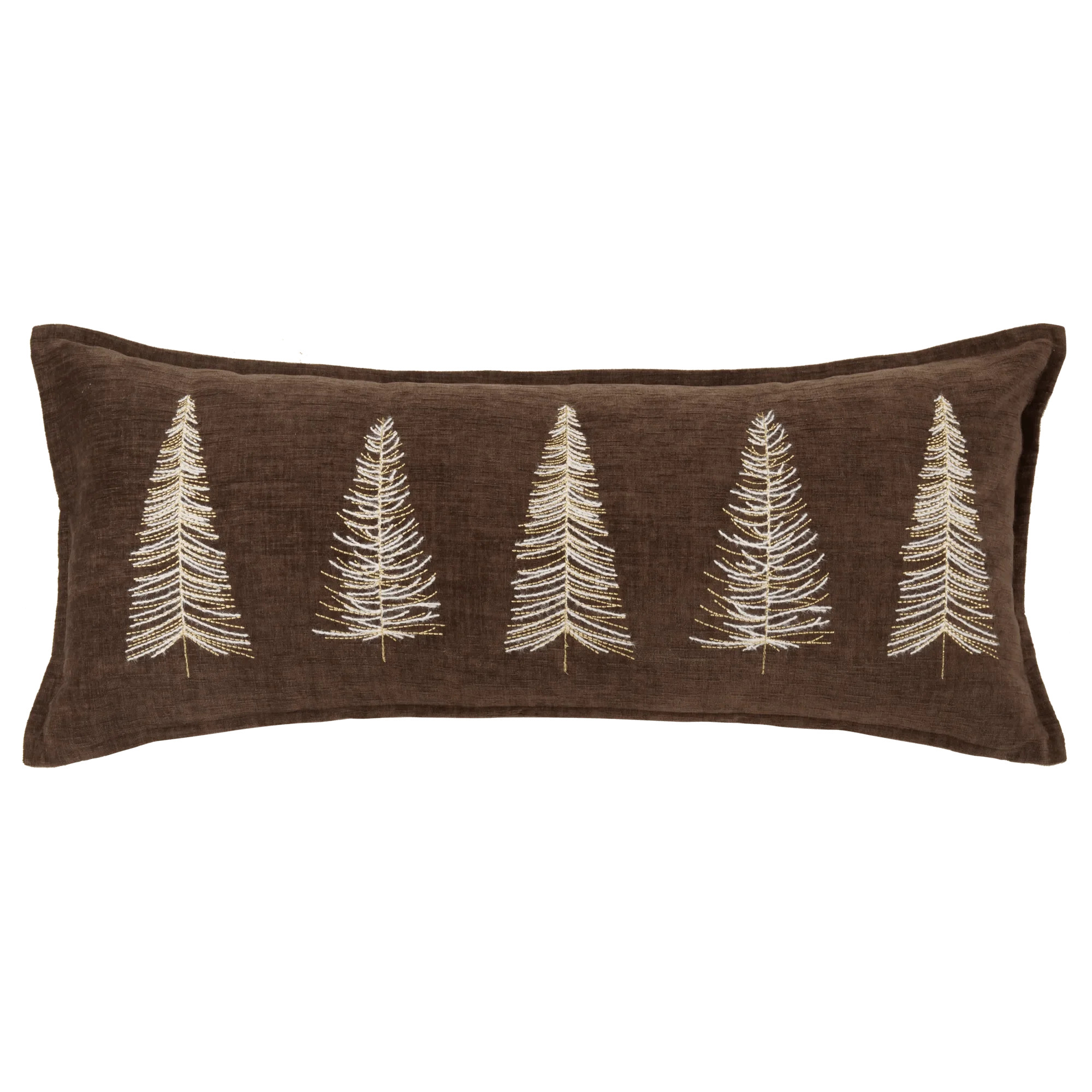 Adriel Trees Velour Decorative Pillow | Bouclair