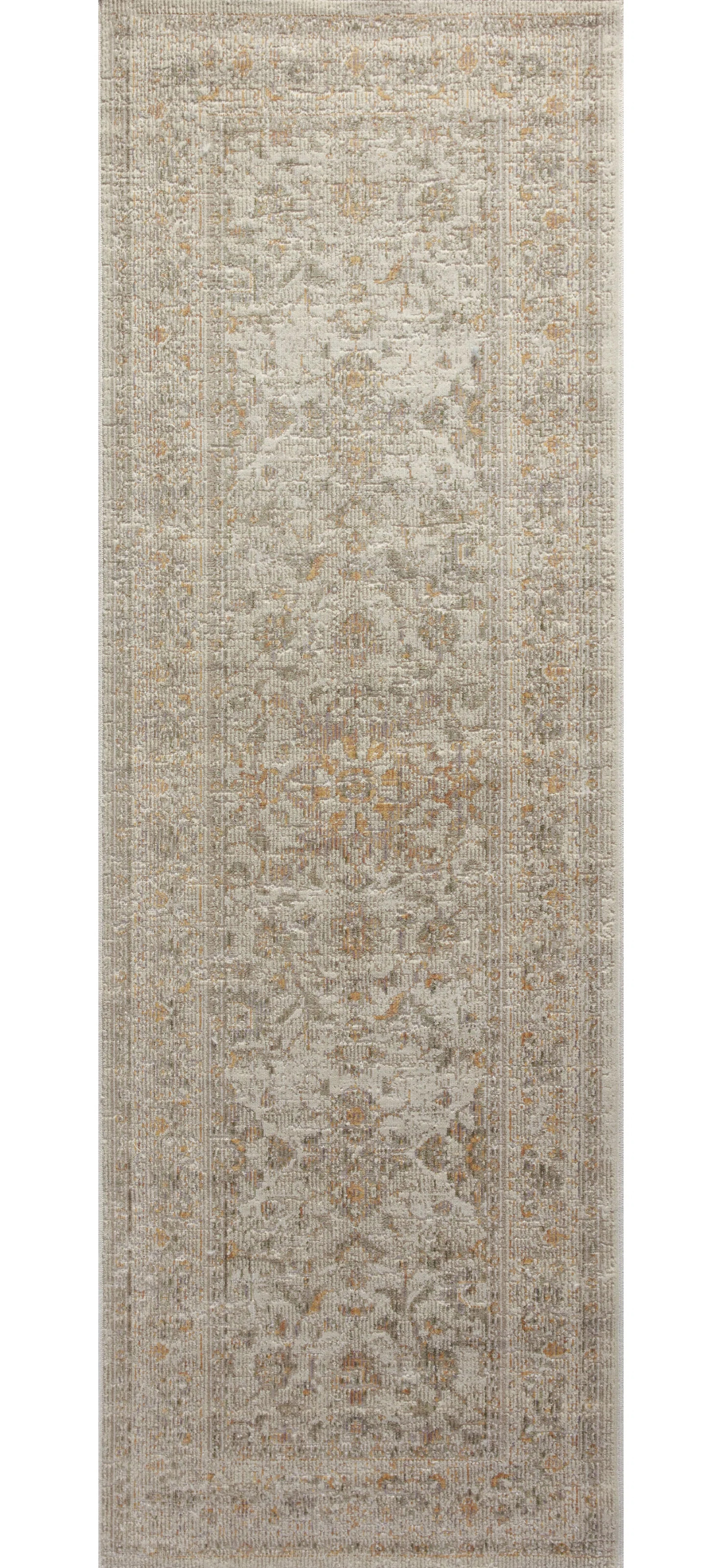 Chris Loves Julia x Loloi Rosemarie Floral Ivory/Natural/ Yellow Area Rug | Wayfair North America