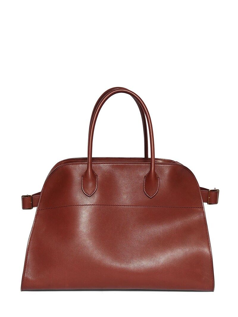 Soft Margaux 12 leather top handle bag | Luisaviaroma