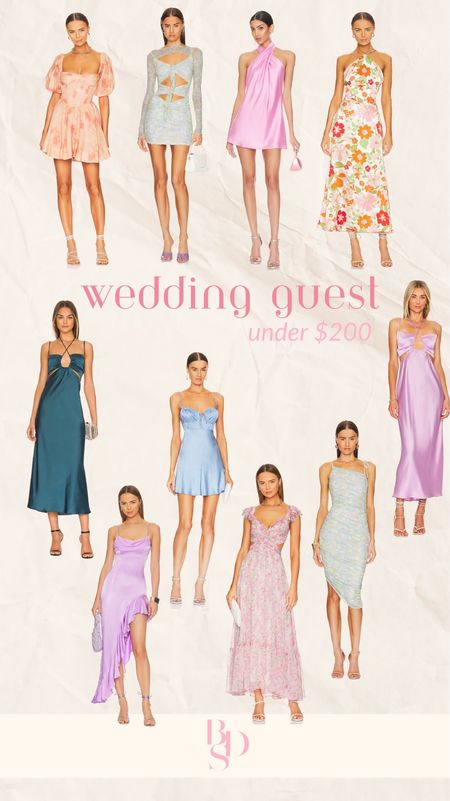 Wedding guest dresses for spring!

Revolve spring dresses, shower dress