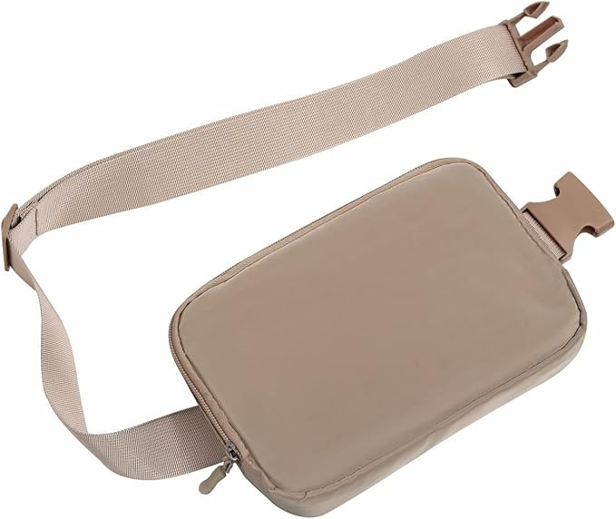 Mini Belt Bag Fanny Pack with Adjustable Strap Unisex Small Waist Pouch Crossbody Bags for Travel... | Amazon (US)