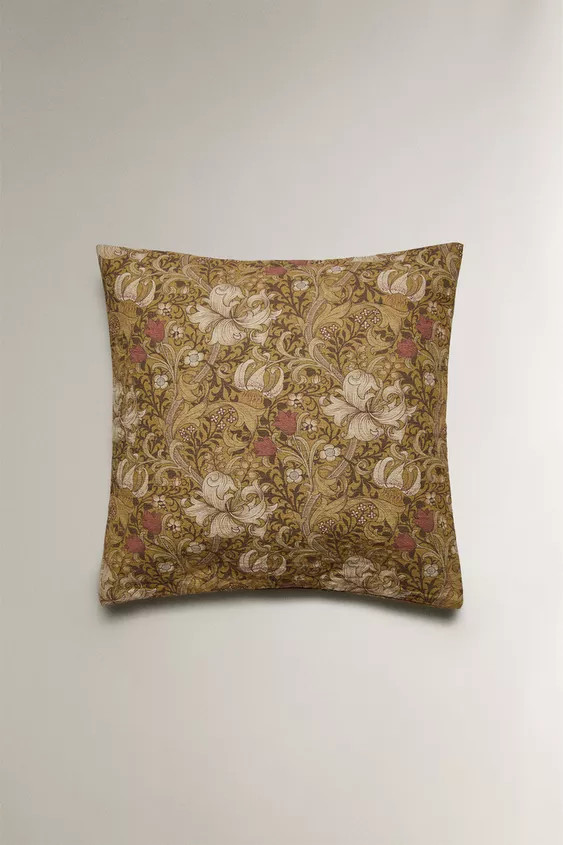 MORRIS & CO. LINEN CUSHION COVER | Zara UK