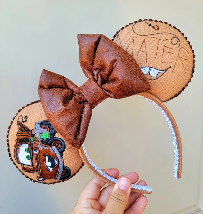 Mater Embroidery Mouse Ears | Etsy (US)