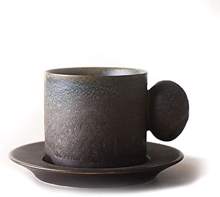 Lanebowo Handmade Expresso Latte Coffee Cup with Egg Shaped Handle, Unique Design Porcelain Tea C... | Amazon (US)